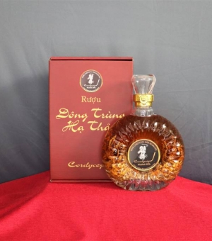 RƯỢU ĐÔNG TRÙNG HẠ THẢO X.O 500ML