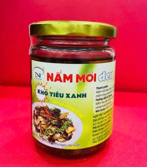 Nấm Mối Đen Kho Tiêu Xanh 190g