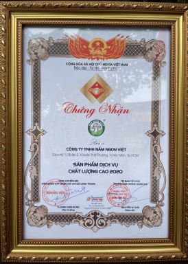 chứng nhận sp chất lượng cao
