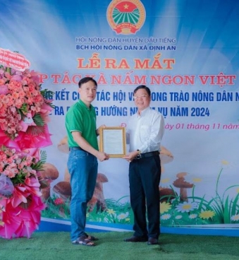 Buổi Lễ Ra Mắt Hợp Tác Xã Nấm Ngon Việt